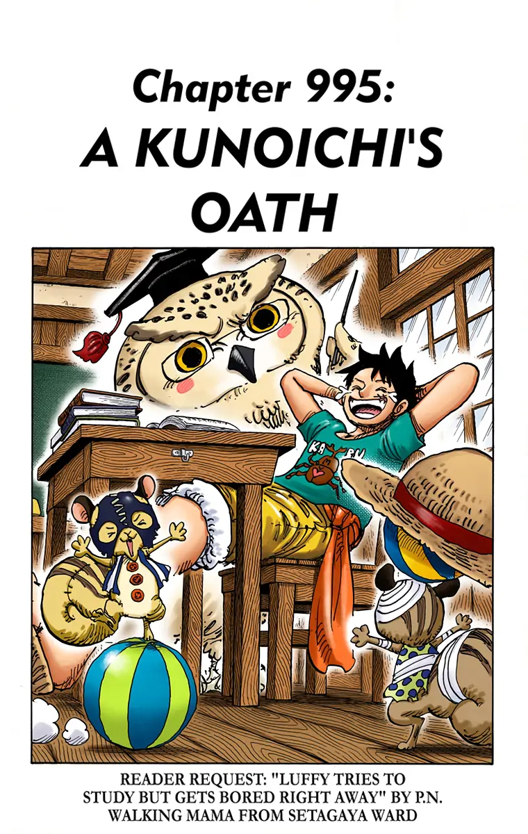 One Piece - Digital Colored Comics Chapter 995 9